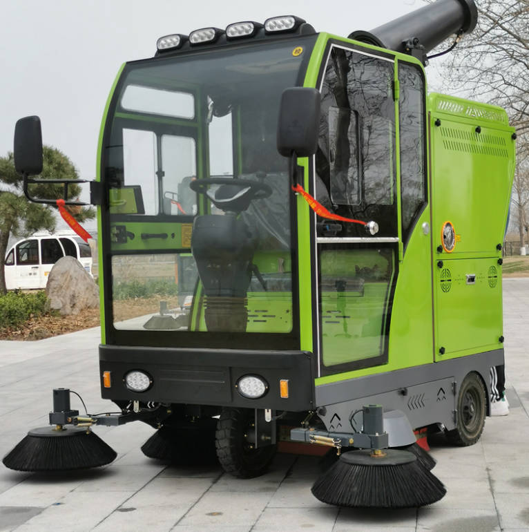 昌平道路清洁广泛应用电动环卫清扫车